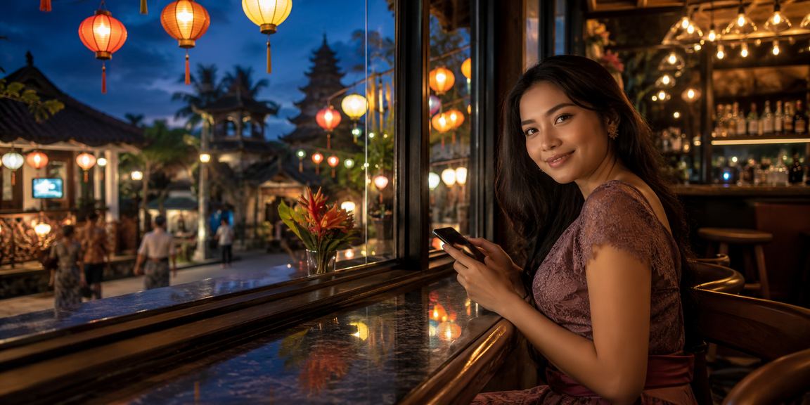 Pemain menikmati casino mobile di kafe Vietnam dengan suasana santai